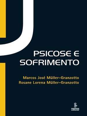 cover image of Psicose e sofrimento